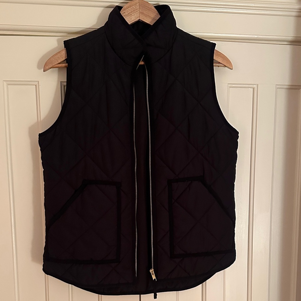 J. Crew Women’s Dark Quilted Vest